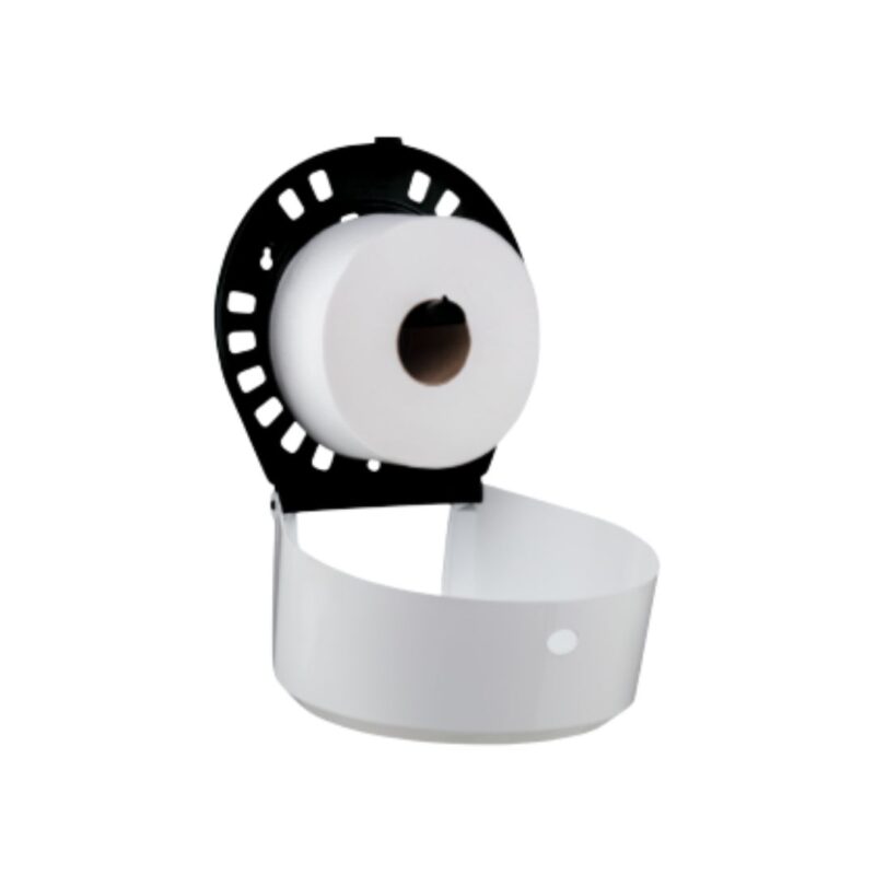 Dispenser P/hig. Rolao 300/500m. Cinza/branco New Classic - Nobre - Imagem 2