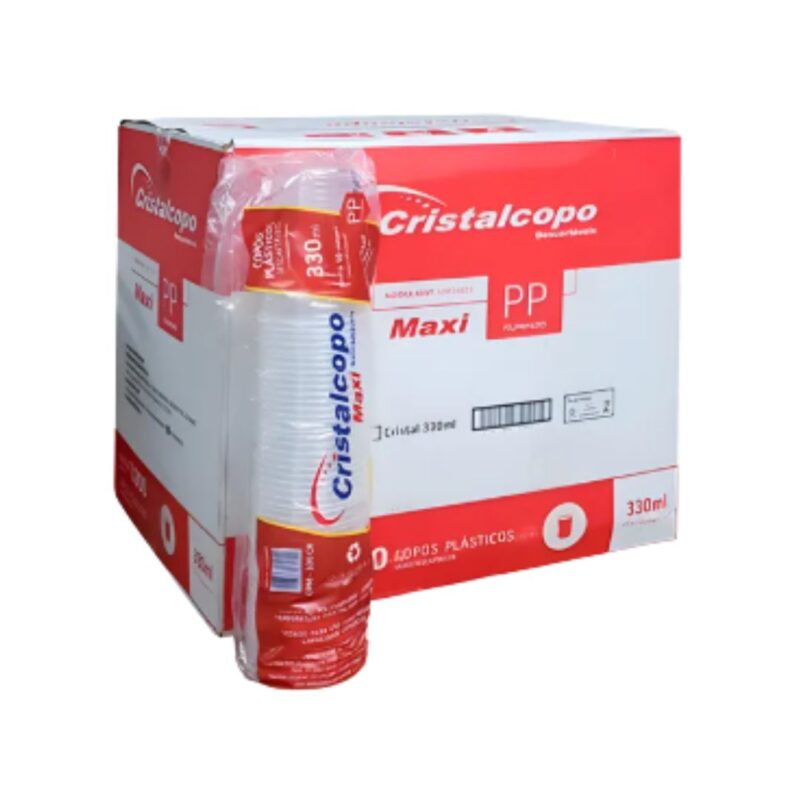 Copo Pp 330ml Cr C 1000un (cpm-330 Cr)