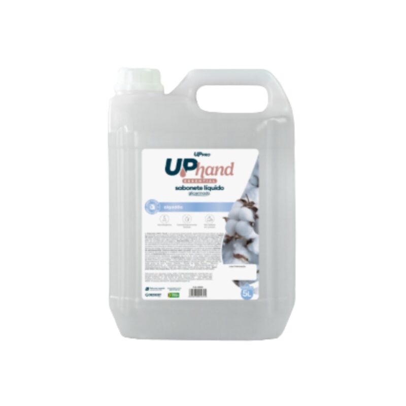 Sabonete Liquido Glicerinado 5l (branco) Algodao Up Hand Essential - Uppro