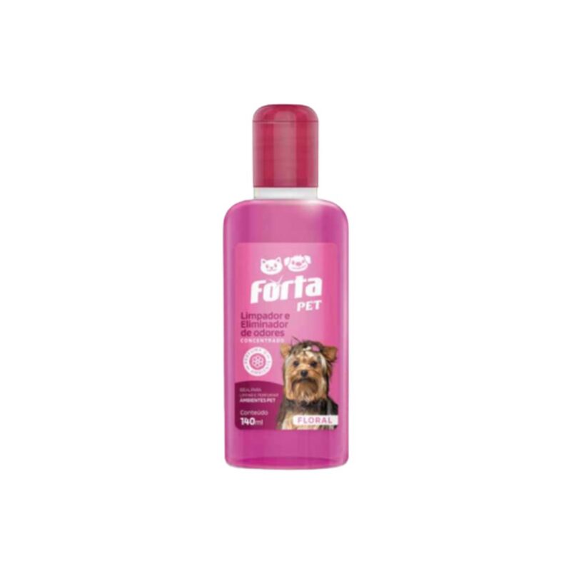 Limpador E Eliminador De Odores Pet Floral 140ml Forta