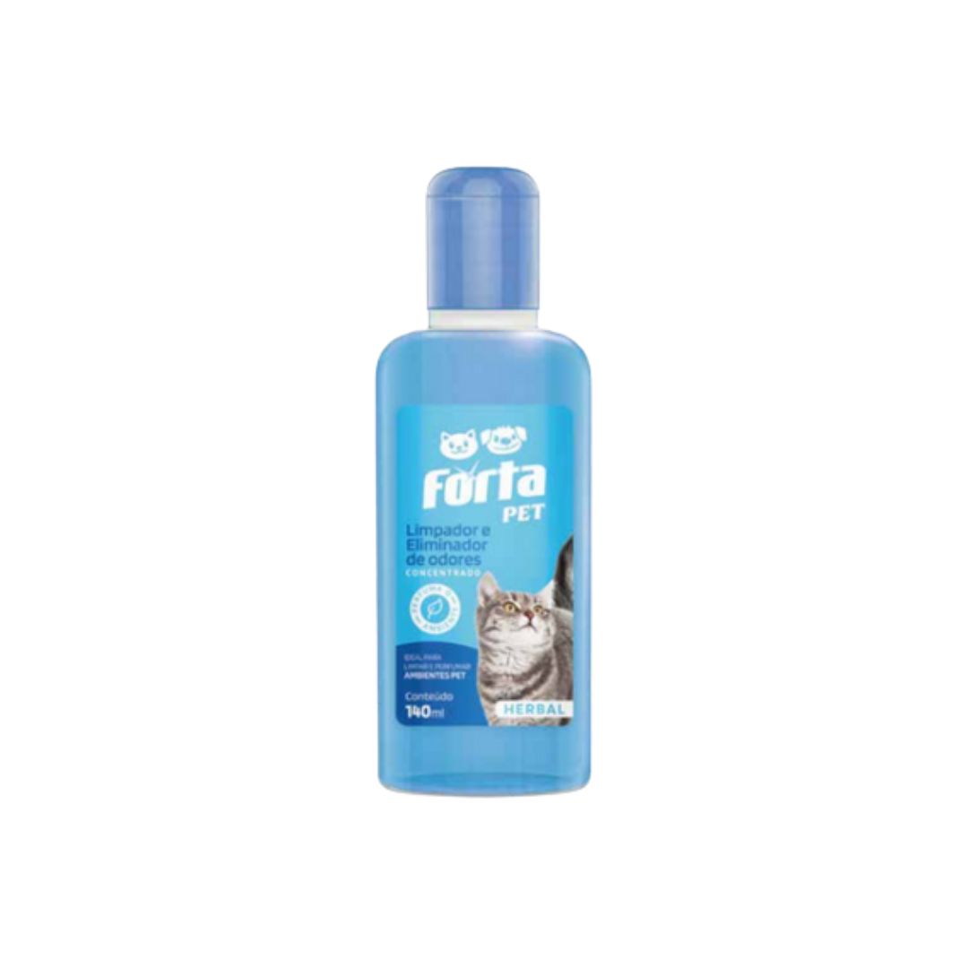 Limpador E Eliminador De Odores Pet Herbal 140ml Forta
