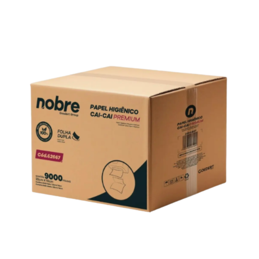Papel Higienico Cai Cai C/9000fls. 20cm X 10cm Premium