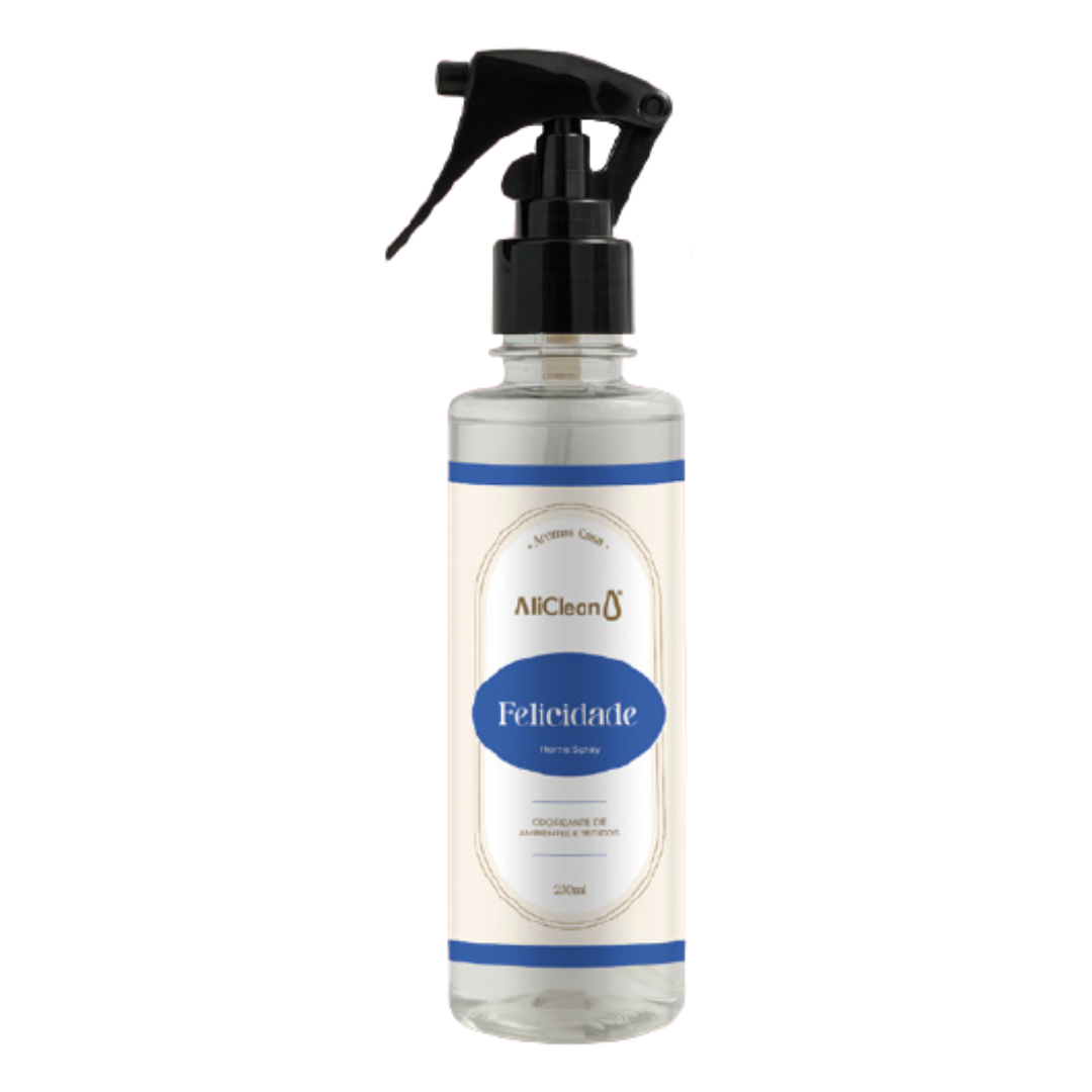 Home Spray Felicidade 250 Ml Odorizador de ambientes