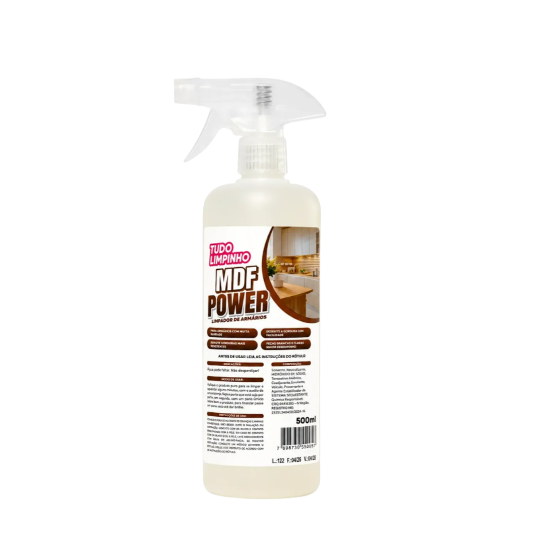 Mdf Power Limpador 500ml C/ Valvula