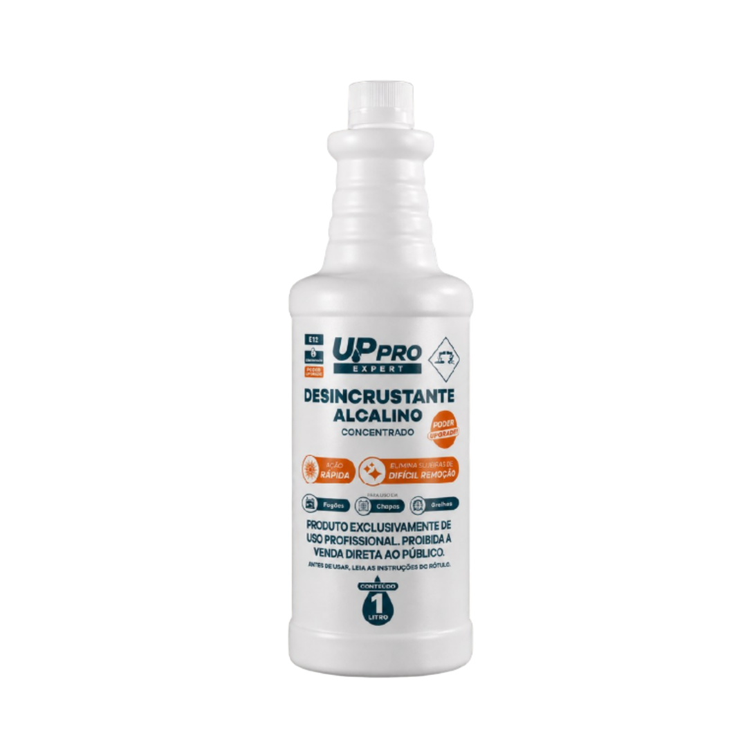 Desincrustante Alcalino 1l (concentrado) E12 (ação Mac Decrust) - Uppro Expert