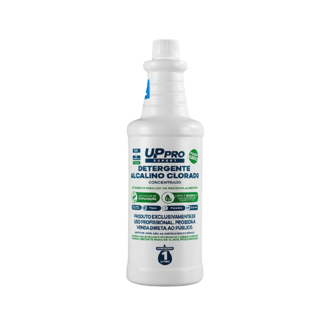 Detergente Alcalino Clorado 1l (concentrado) E10 (up Clor) - Uppro Expert