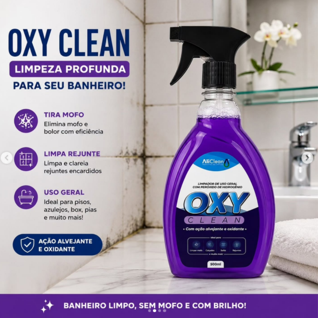 Oxy Clean 500 Ml Ali Clean - Imagem 3