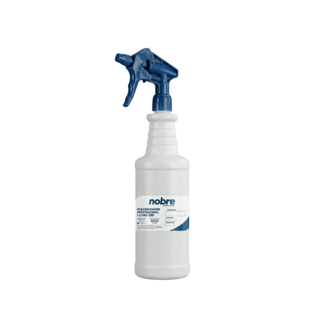 Pulverizador 1l Profissional (c/gatilhao) Pead Branco - Nobre
